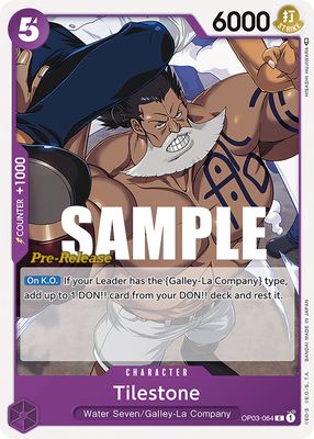 Tilestone OP03-064 card