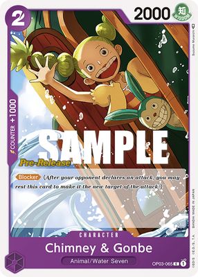 Chimney & Gonbe OP03-065 card