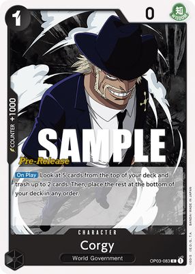 Corgy OP03-083 card