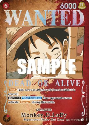 Monkey.D.Luffy ST01-012 card