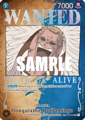 Donquixote Doflamingo ST03-009 card