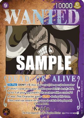 Kaido ST04-003 card