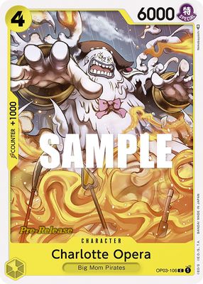 Charlotte Opera OP03-106 card