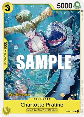 Charlotte Praline OP03-111 card