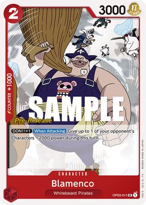 Blamenco OP03-011 card