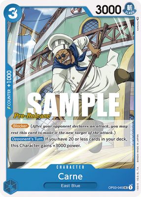 Carne OP03-045 card