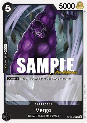 Vergo OP03-079 card