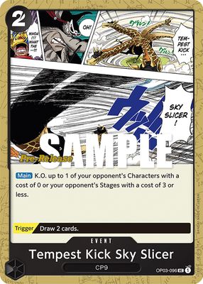 Tempest Kick Sky Slicer OP03-096 card