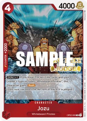 Jozu OP02-008 card