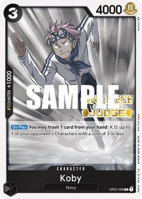 Koby OP02-098 card
