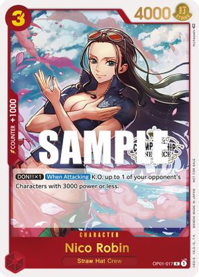 Nico Robin OP01-017 card