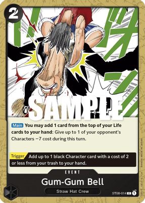 Gum-Gum Bell ST08-014 card