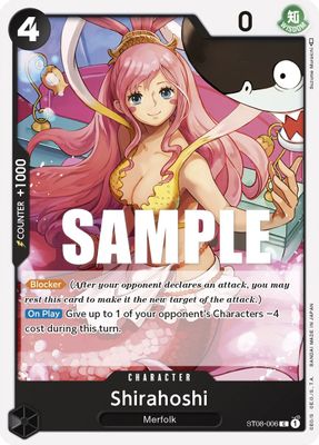 Shirahoshi ST08-006 card