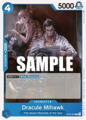 Dracule Mihawk ST03-005 card