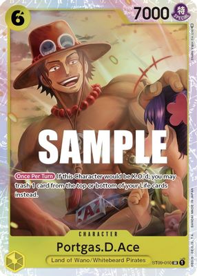 Portgas.D.Ace ST09-010 card