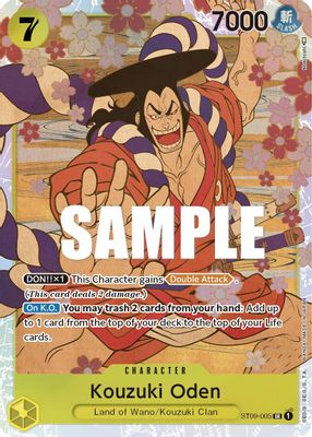 Kouzuki Oden ST09-005 card