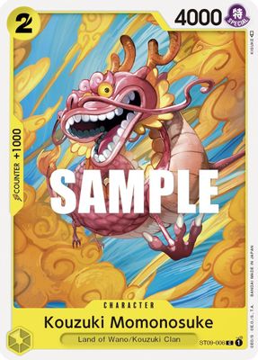 Kouzuki Momonosuke ST09-006 card