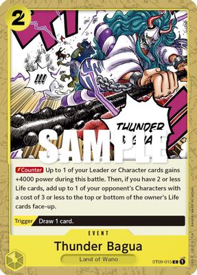 Thunder Bagua ST09-015 card