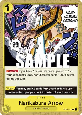 Narikabura Arrow ST09-014 card