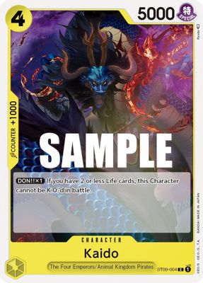 Kaido ST09-004 card
