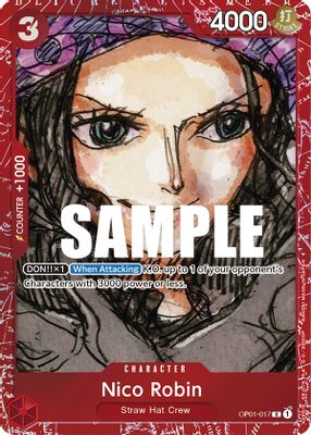 Nico Robin OP01-017 card