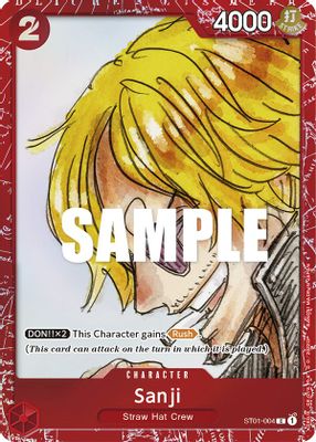Sanji ST01-004 card