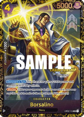 Borsalino OP02-114 card