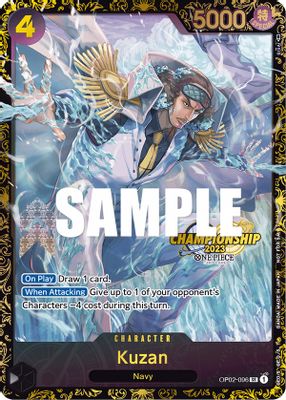 Kuzan OP02-096 card