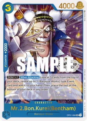 Mr.2.Bon.Kurei OP01-084 card