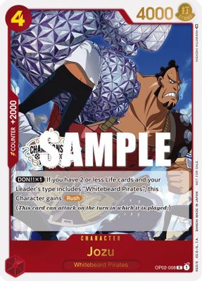 Jozu OP02-008 card