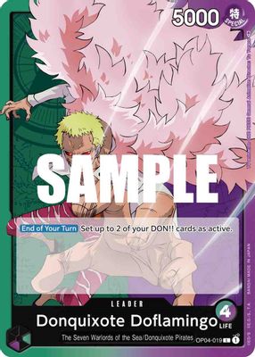 Donquixote Doflamingo OP04-019 card