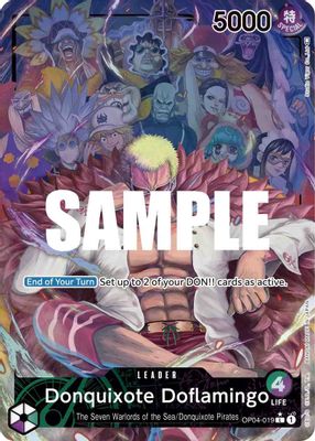 Donquixote Doflamingo OP04-019 card