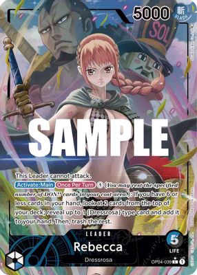 Rebecca OP04-039 card