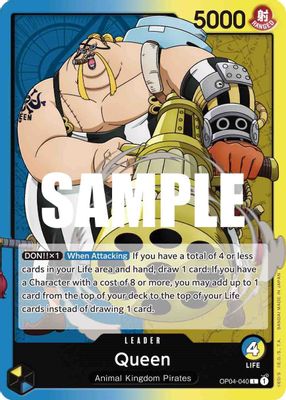 Queen OP04-040 card
