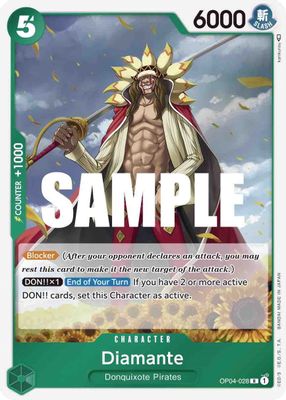 Diamante OP04-028 card