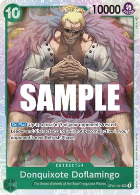 Donquixote Doflamingo OP04-031 card