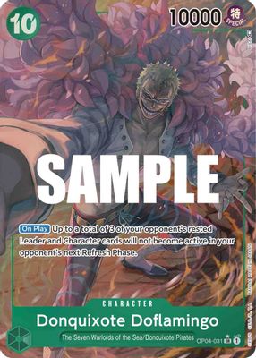 Donquixote Doflamingo OP04-031 card