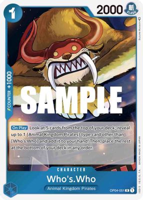 Who's.Who OP04-051 card