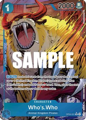 Who's.Who OP04-051 card
