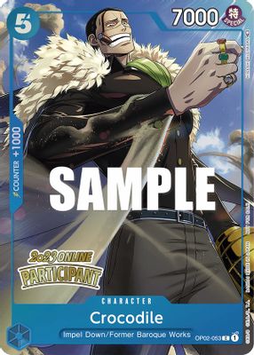 Crocodile OP02-053 card