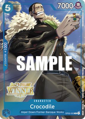 Crocodile OP02-053 card