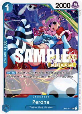 Perona OP01-077 card