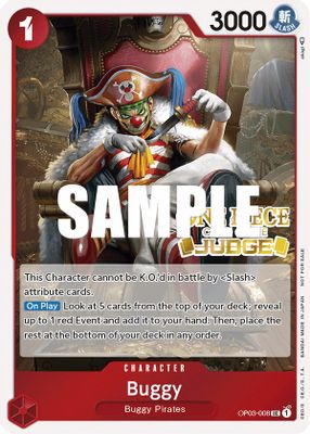 Buggy OP03-008 card