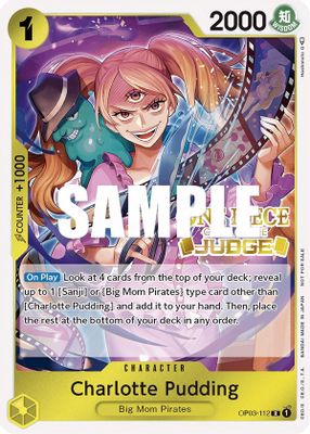 Charlotte Pudding OP03-112 card