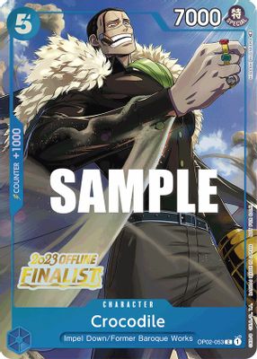 Crocodile OP02-053 card