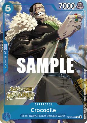 Crocodile OP02-053 card