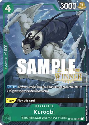 Kuroobi OP03-026 card