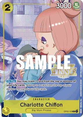 Charlotte Chiffon OP03-109 card