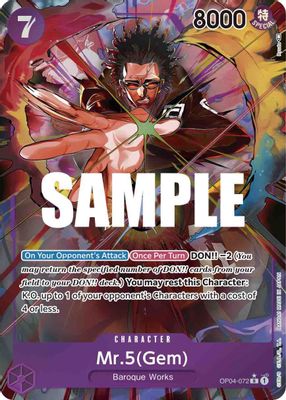 Mr.5 OP04-072 card
