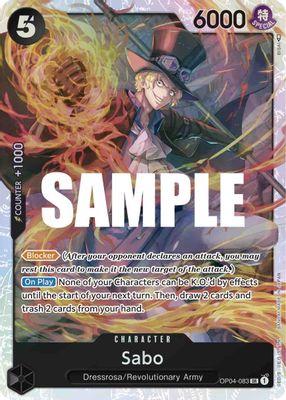 Sabo OP04-083 card